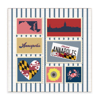 Annapolis Stamps Block Sign