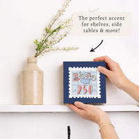 America 250 Stamp Block Sign