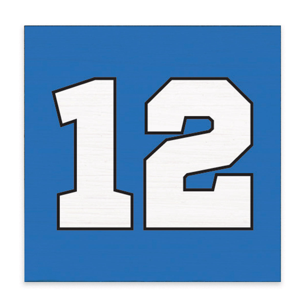 Seattle 12th Man Block Sign