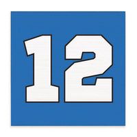 Seattle 12th Man Block Sign