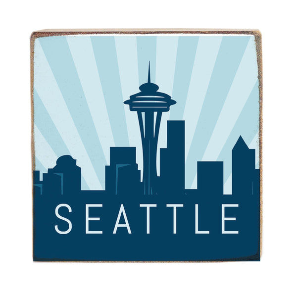 Seattle Light City Block Sign