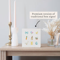 Easter Icons Block Sign