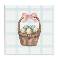 Easter Basket Block Sign