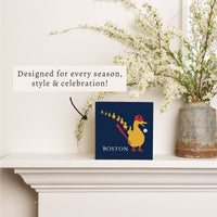 Boston Ducklings Sox Block Sign