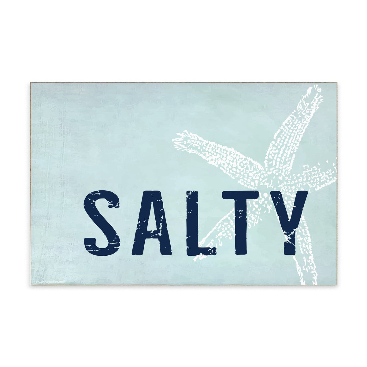 Salty Wood Block