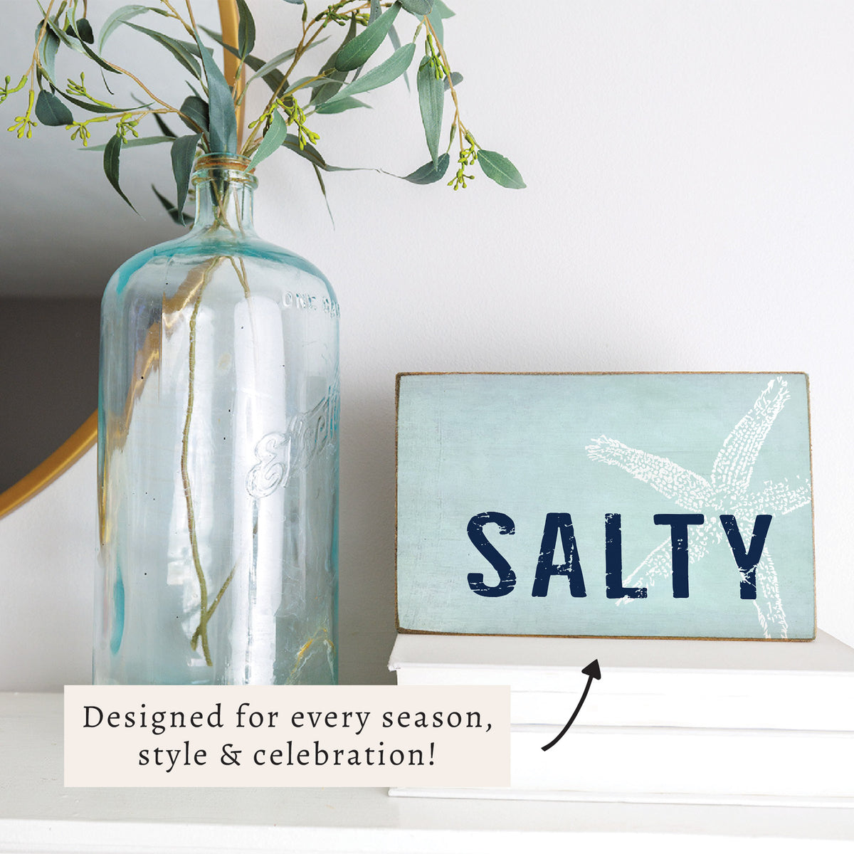 Salty Wood Block