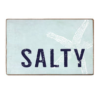Salty Wood Block