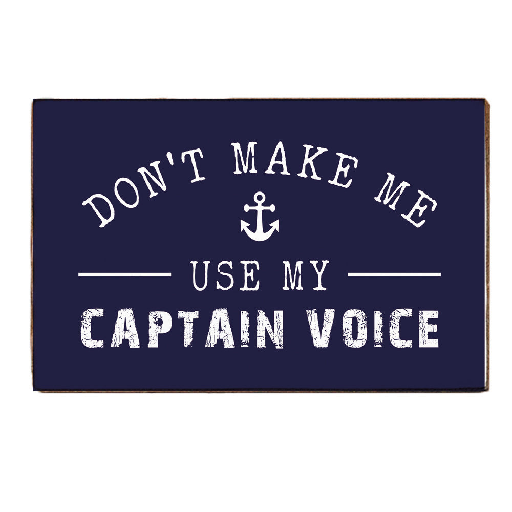 Captain Voice Wood Block