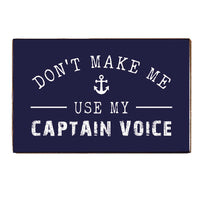 Captain Voice Wood Block