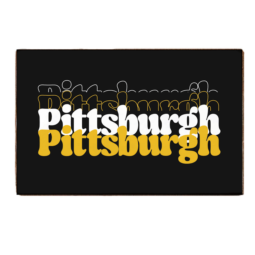 Pittsburgh Wood Block