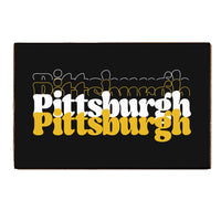 Pittsburgh Wood Block