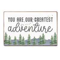 Greatest Adventure Wood Block