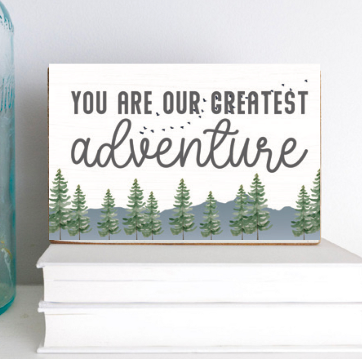 Greatest Adventure Wood Block
