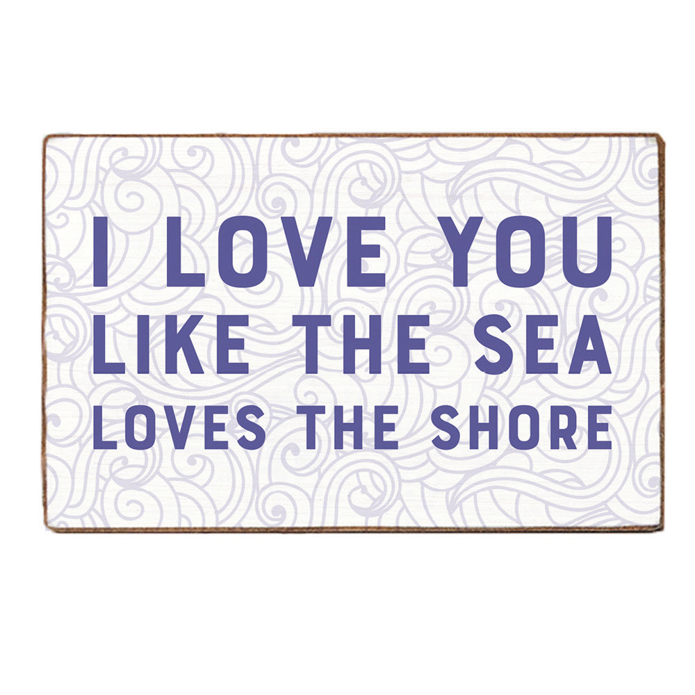 The Shore Wood Block