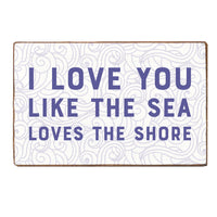The Shore Wood Block