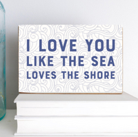 The Shore Wood Block