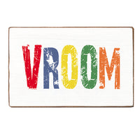 Vroom Wood Block