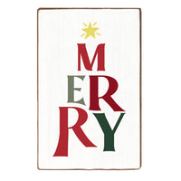 Merry Wood Block