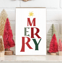 Merry Wood Block