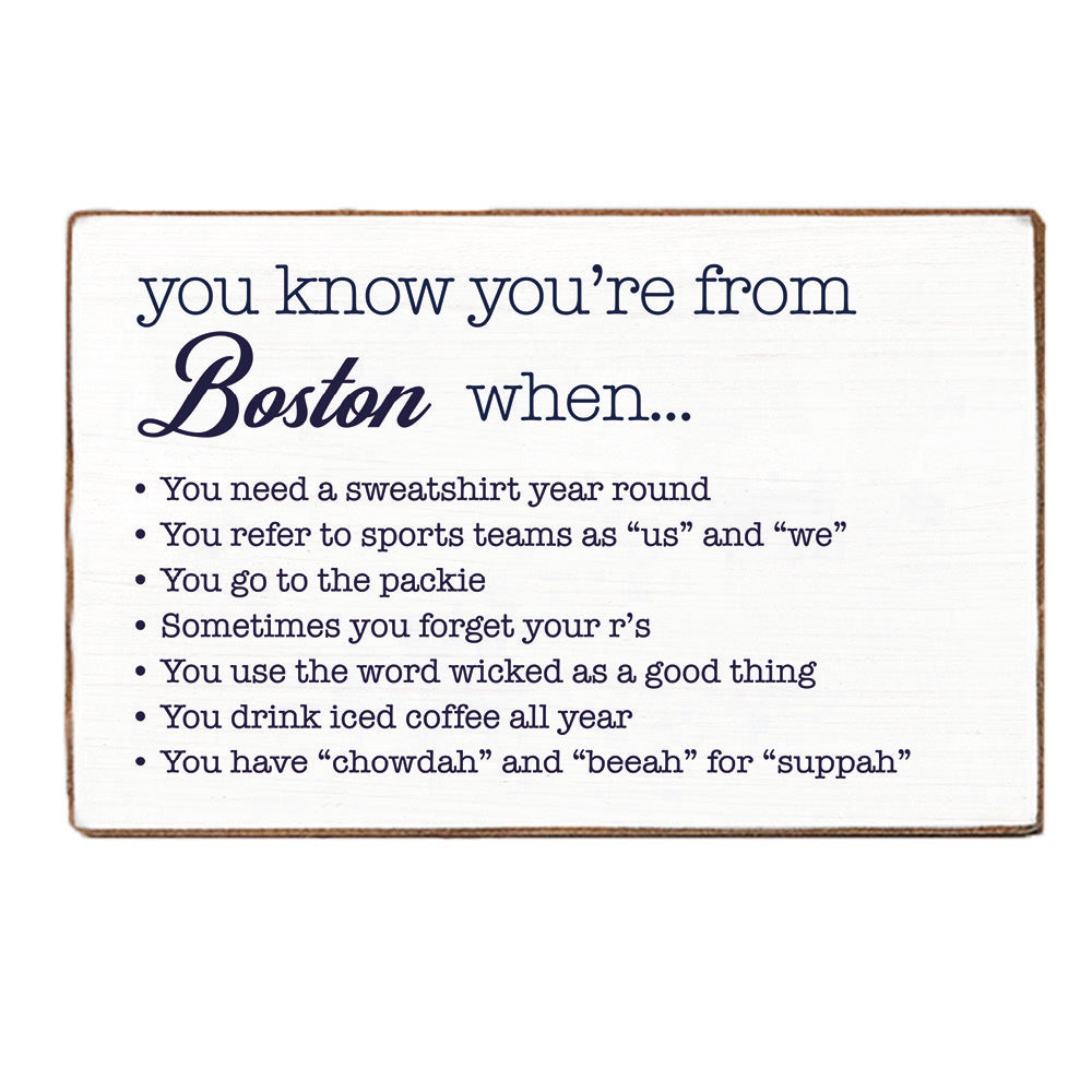 From Boston Wood Block