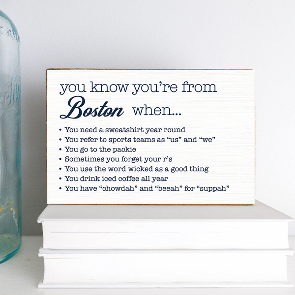From Boston Block Sign