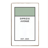 Game Board Tile Green Personalized XL Block