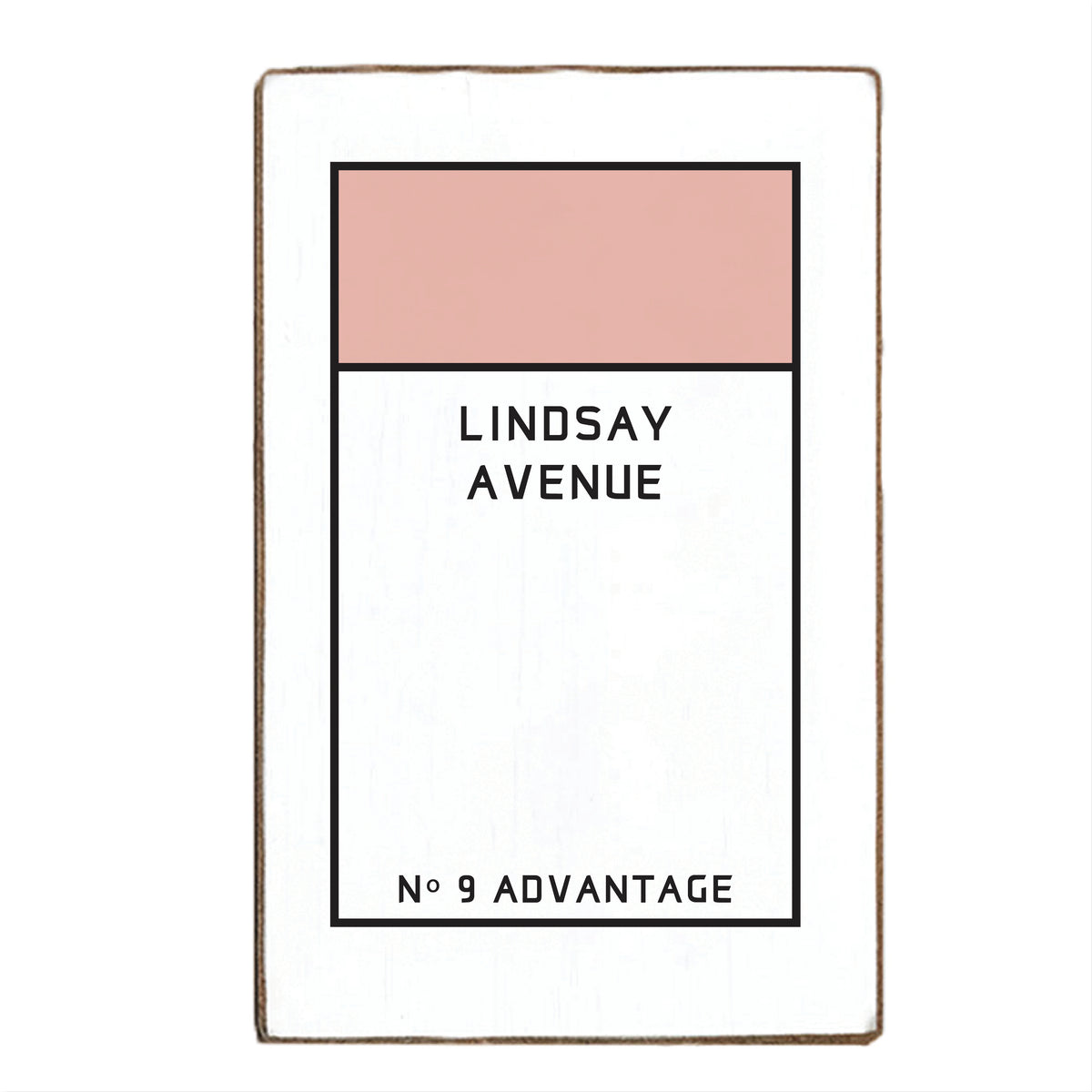 Game Board Tile Pink Personalized XL Block