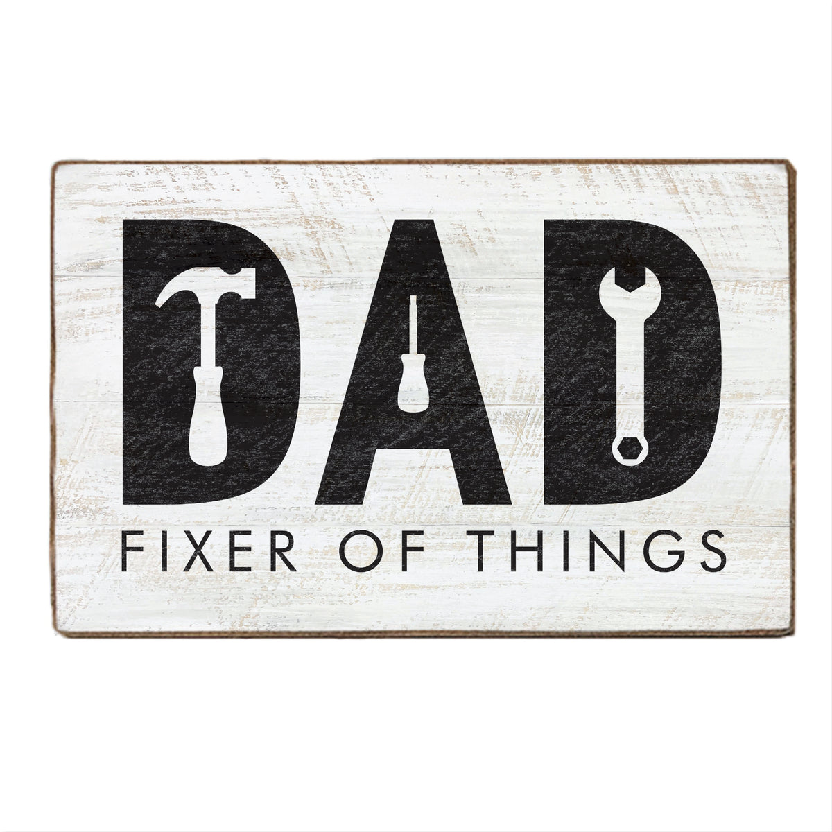 Dad Fixer Of Things Wood Block