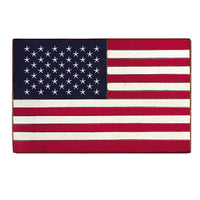 50 Starfish Flag Wood Block