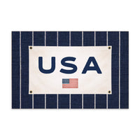 Americana Stripe Block Sign