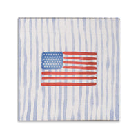 Watercolor American Flag Coaster