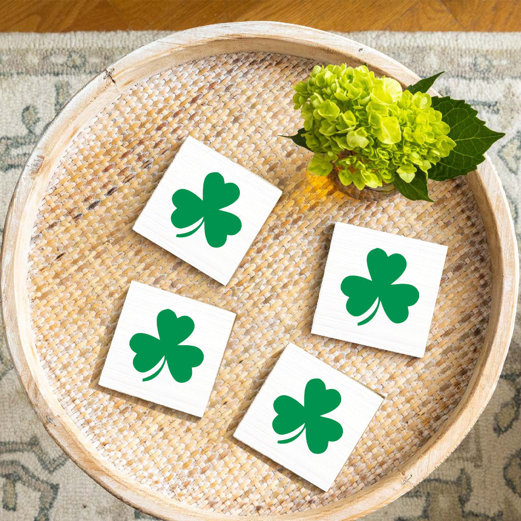 Shamrock Coaster Set