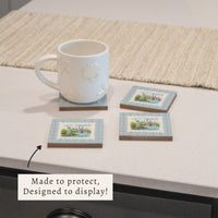 New York Stamp Coaster Set