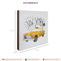 New York Taxi Coaster Set
