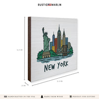 New York Cityscape Coaster Set