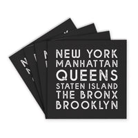 New York Boroughs Coaster Set