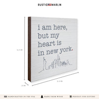 My Heart Is In New York Coaster Set