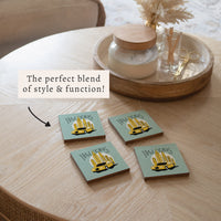 New York City Taxi Coaster Set