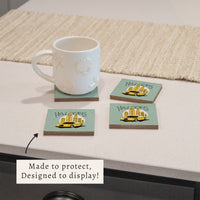 New York City Taxi Coaster Set