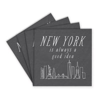 New York Is Always A Good Idea Coaster Set