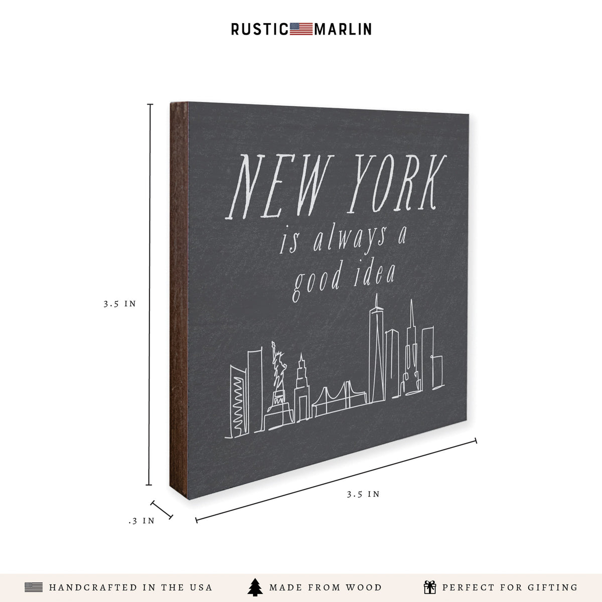 New York Is Always A Good Idea Coaster Set