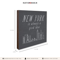 New York Is Always A Good Idea Coaster Set