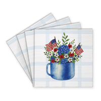 American Bloom Mug Coaster Set