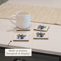 American Bloom Mug Coaster Set