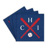 Chi Cubs Baseball Bats Coaster