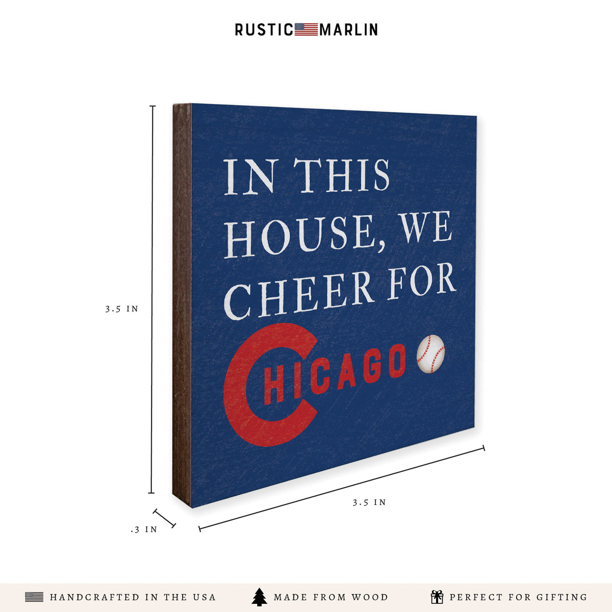Chi Cubs Cheer For Coaster