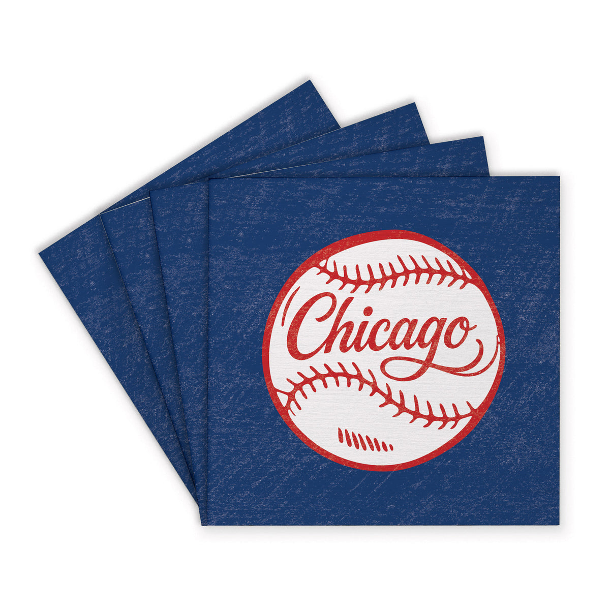 Chi Cubs Baseball Coaster