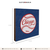 Chi Cubs Baseball Coaster