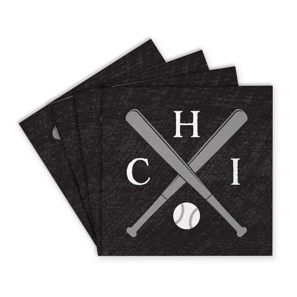 Chicago Sox Baseball Bats Coaster