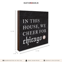 Chicago Sox Cheer For Coaster